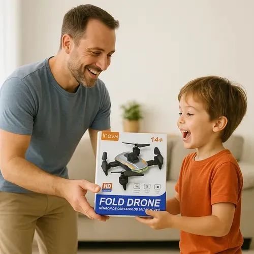 Drone Dobrável Inova com Câmera - Diversão Garantida! - Foto 3