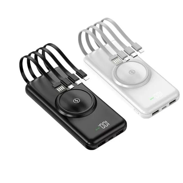 Power Bank Indução 10.000mah 22.5w Compatível Ios E Android  - Foto 2