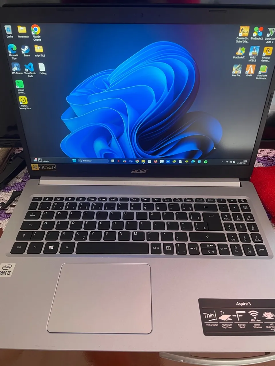 Notebook Acer Aspire 5 Intel Core i5