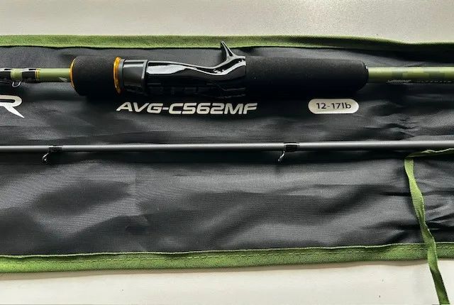 Vara para carretilha Marine Sports Avenger 5'6" (1,68m) 17Lbs AVG-C562 MF 02 Partes - Foto 4