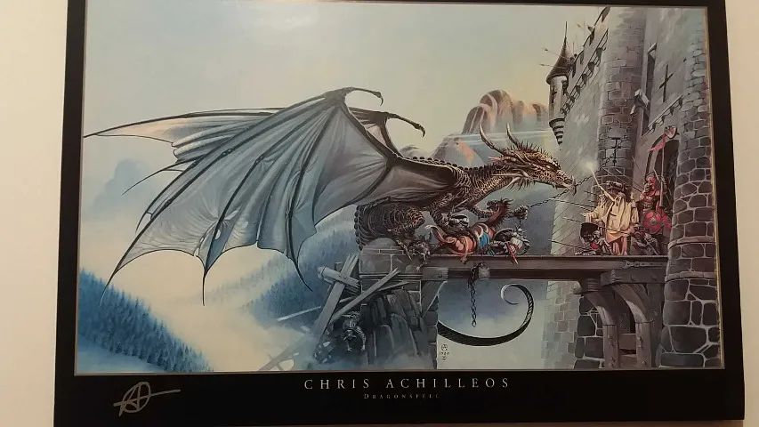 Poster Dragonspell - Chris Achilleos