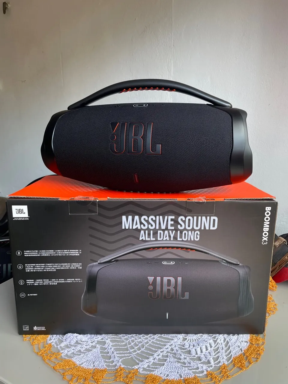 JBL Boombox 3 - Som Potente
