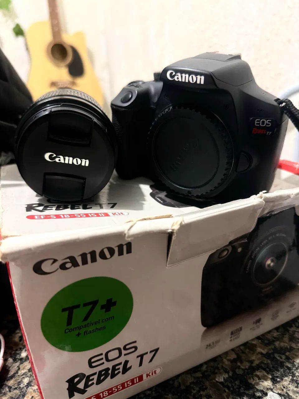 ? Canon T7+ Semi Nova ? Perfeita para fotos e vídeos incríveis! - Foto 2