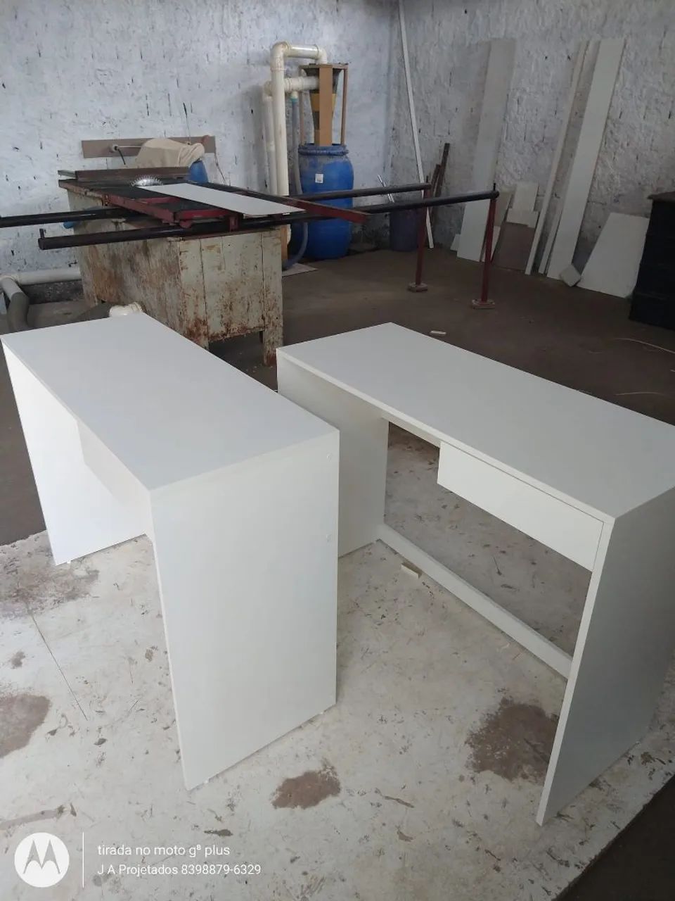 Escrivaninha simples com 1 gaveta - Foto 2