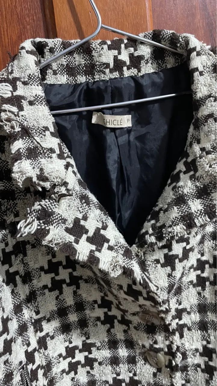 Blazer Tweed Chiclé P