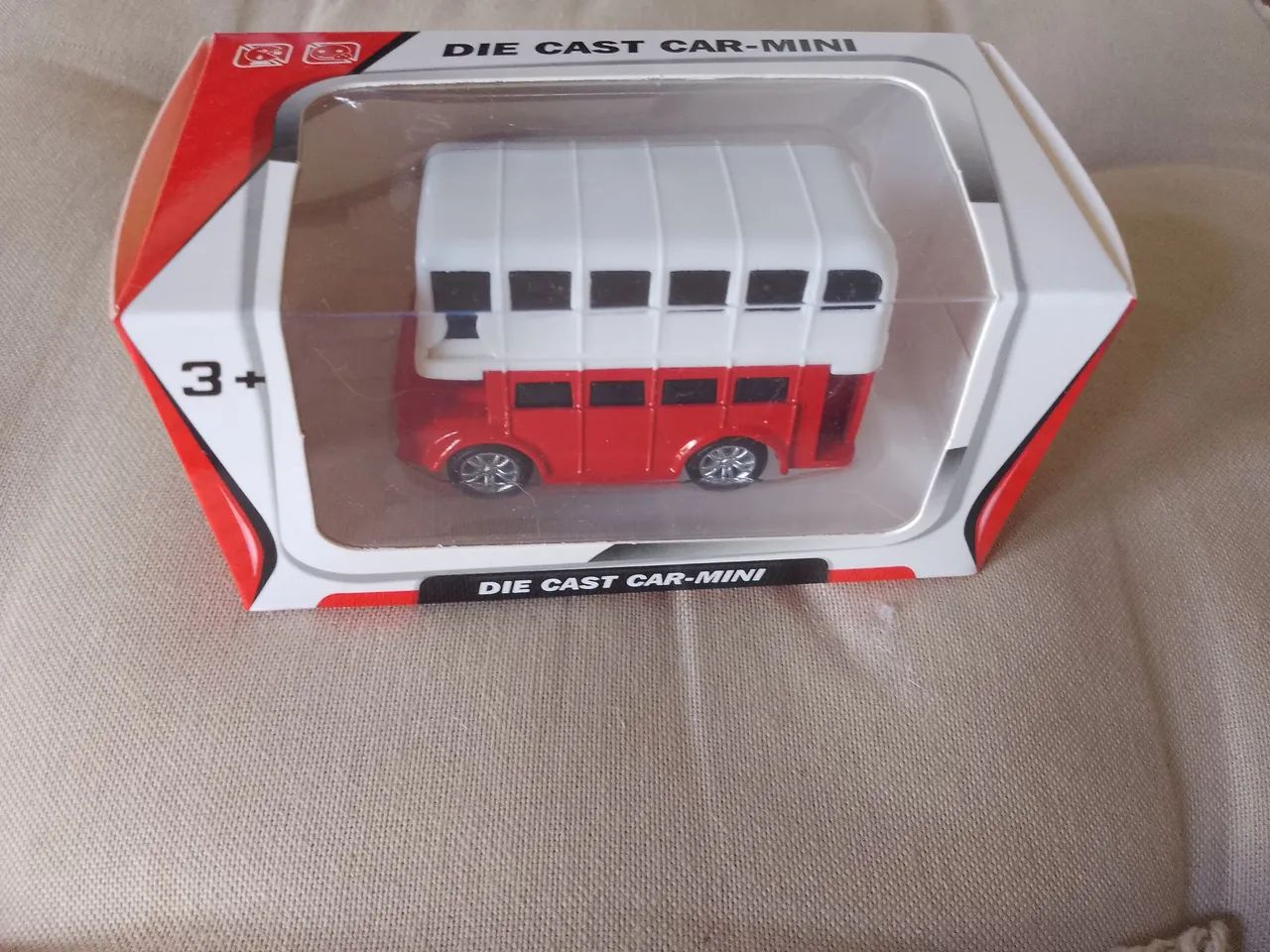 Miniatura de ônibus de brinquedo Die Cast
