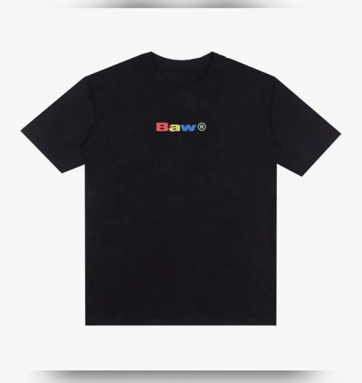 Camiseta baw  - Black