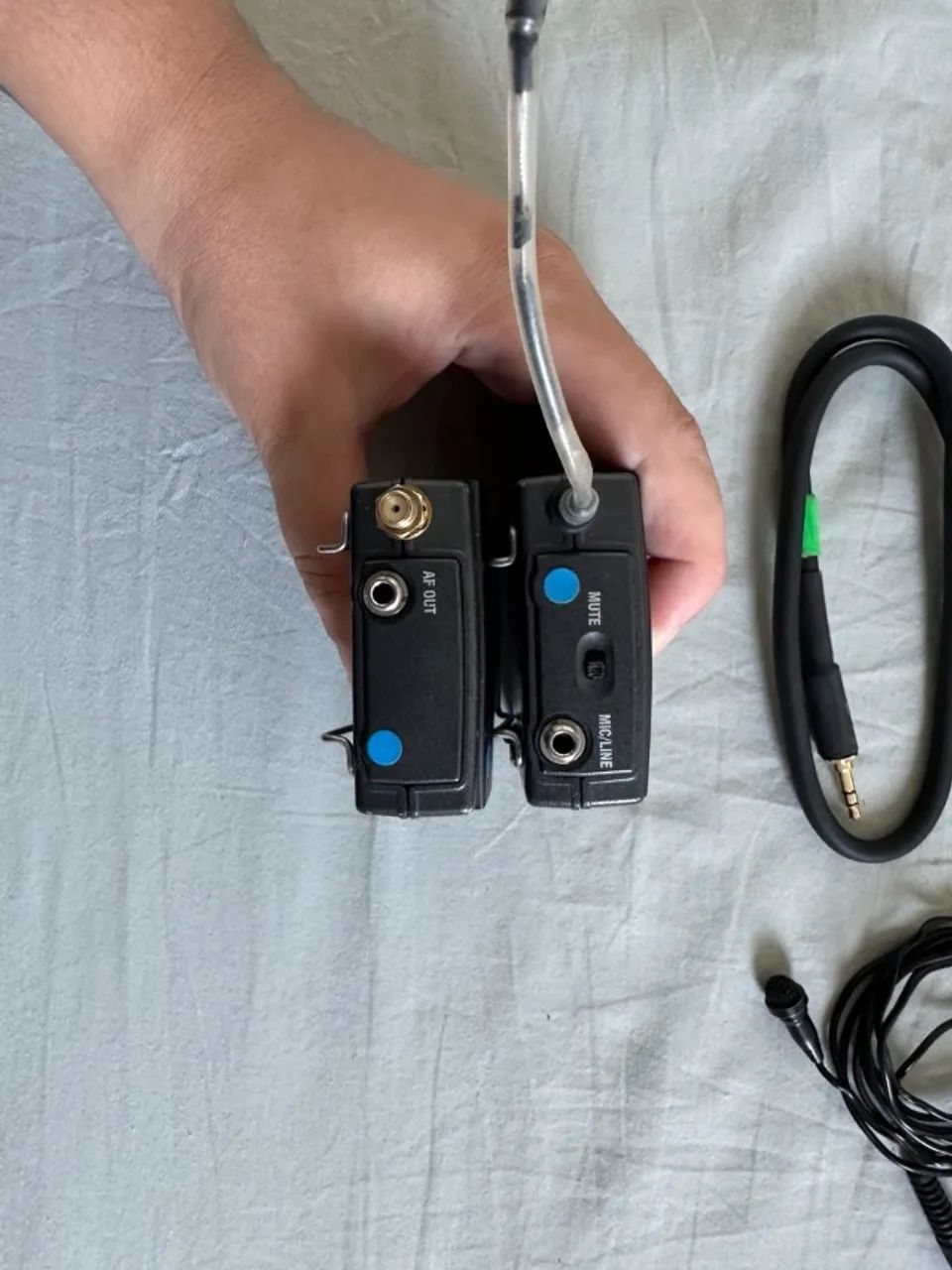 Lapela Sem Fio Sennheiser G3 (Azul) - Foto 5