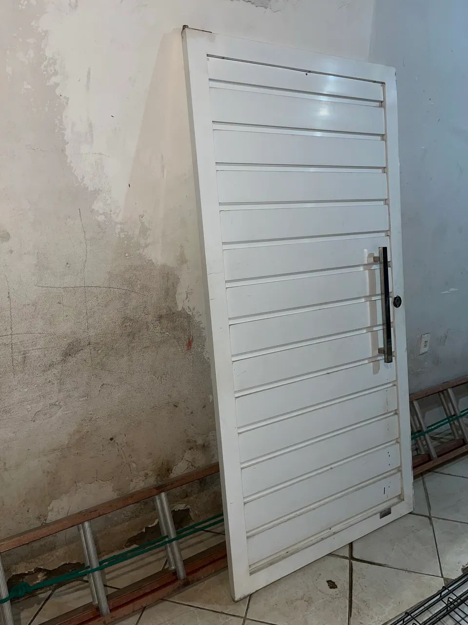 Portão de alumínio completo fechadura e chave64639898241923122