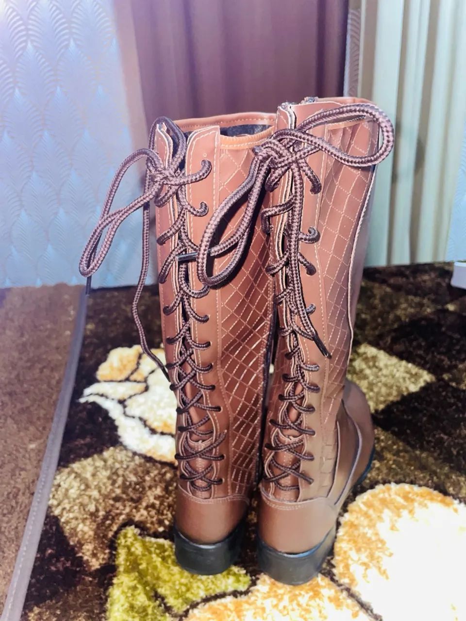 Bota Montaria Marrom/ N-36 Nova  - Foto 2