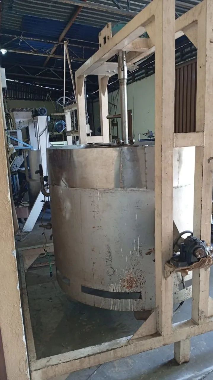 Tacho inox cozinhador 800 Litros a gás  - Foto 4