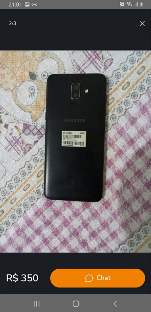 Sansung J8 Plus 64 GB Valor 250,00