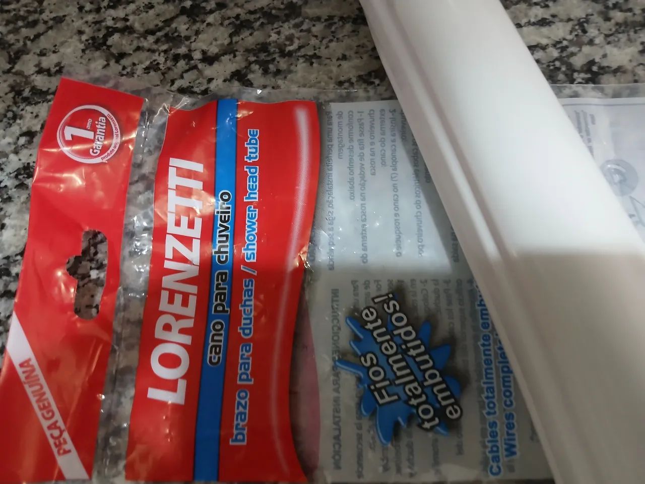 Cano para Chuveiro Lorenzetti com Fios Embutidos - Foto 3