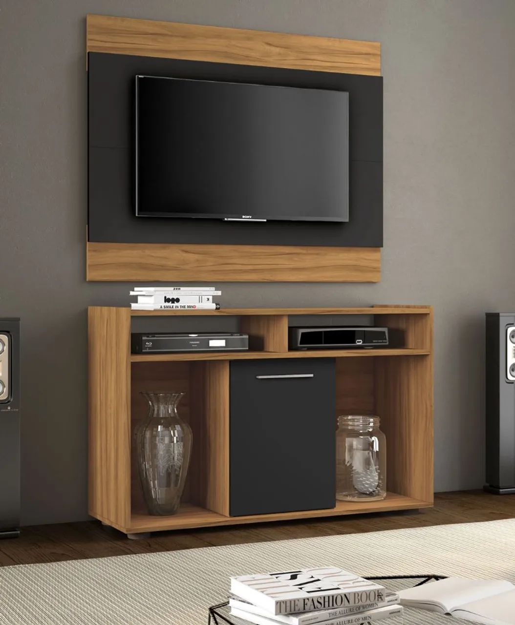 Rack com Painel design moderno e elegante