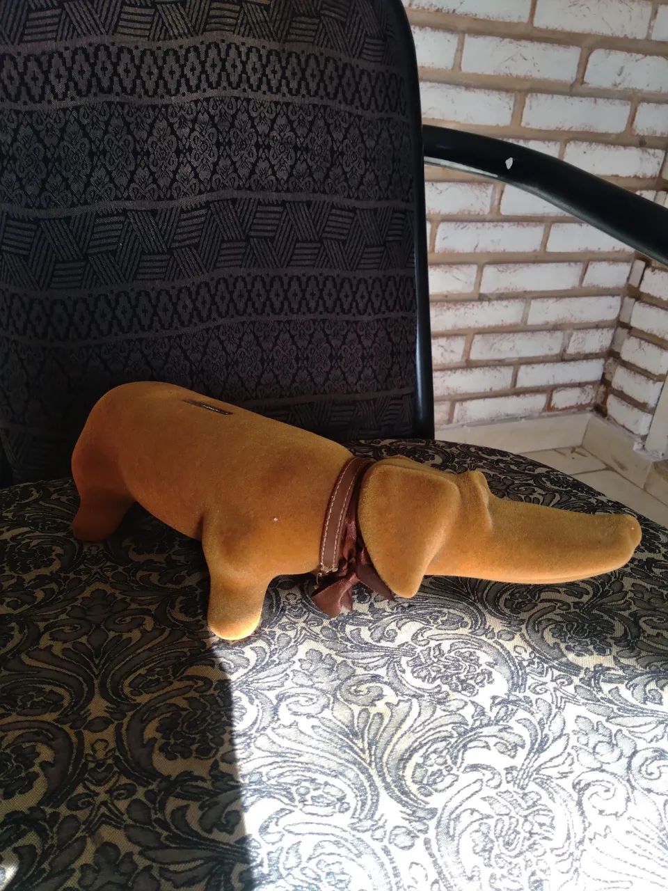 Cofre em formato de cão salsicha  - Foto 5