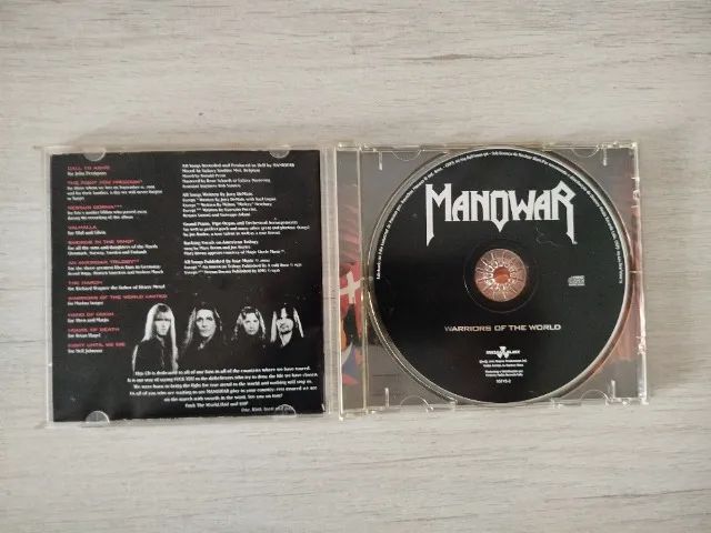 Manowar マノウォー　CD9枚セット Cd Manowar The Triumph Of Steel - Importado Germany Lacrado