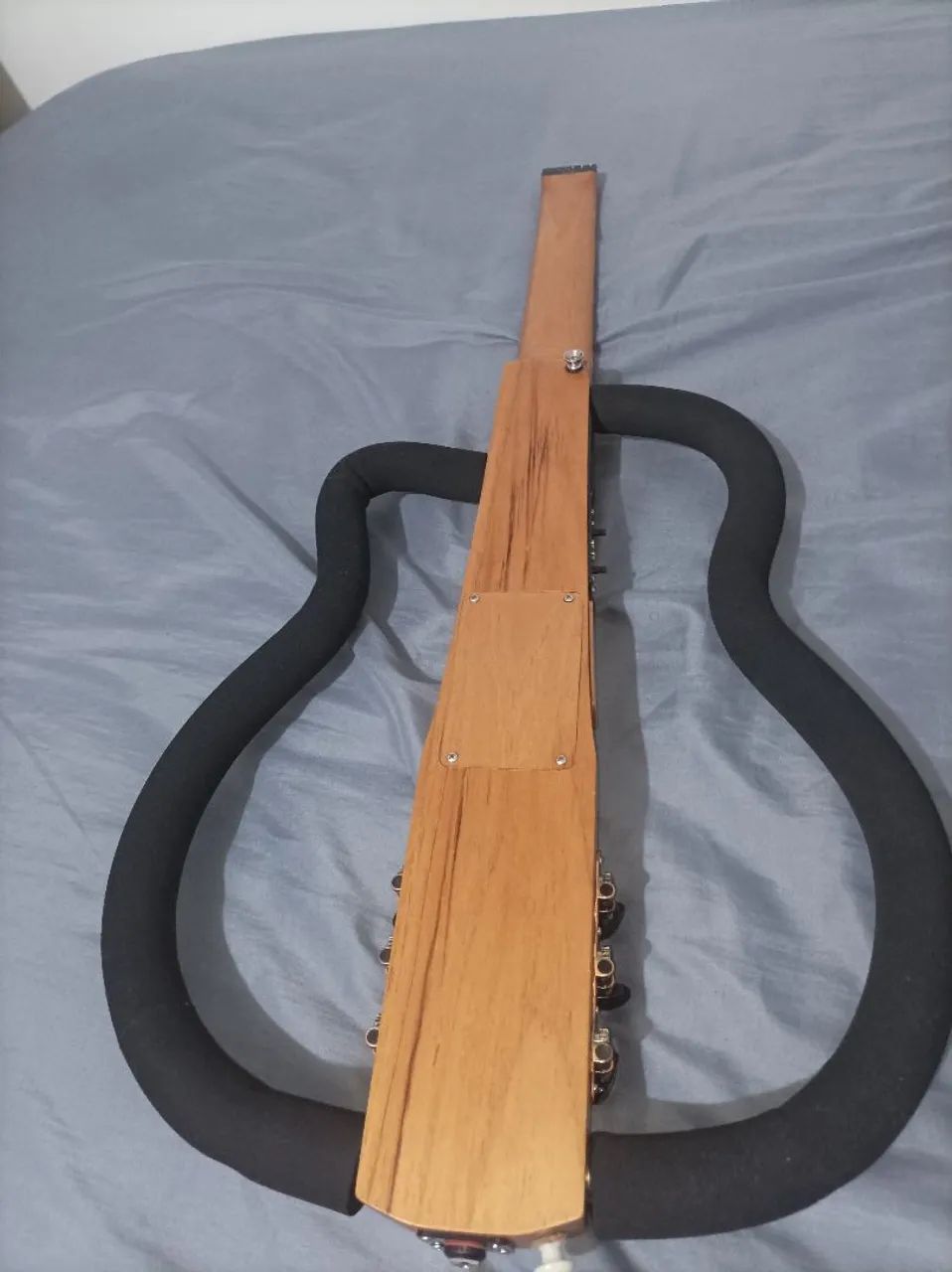 Violão nylon vazado low guitars - Foto 4