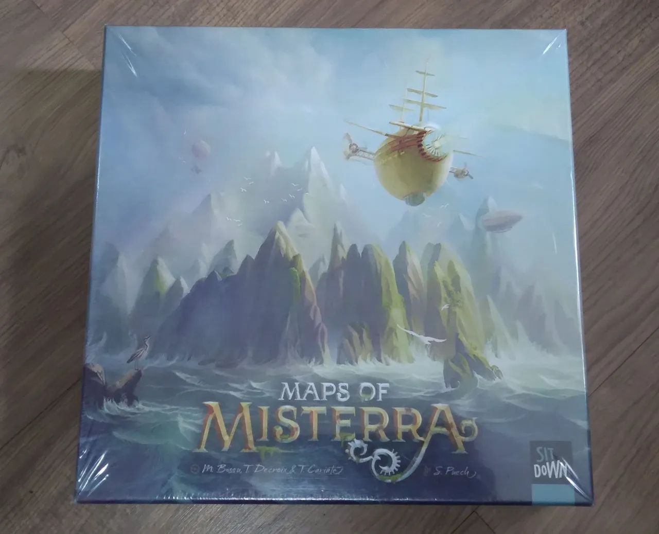 Maps of Misterra Board Game, SEALED