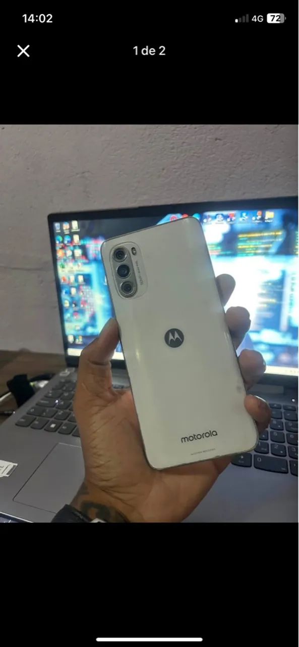 Moto g 52 trocar tela