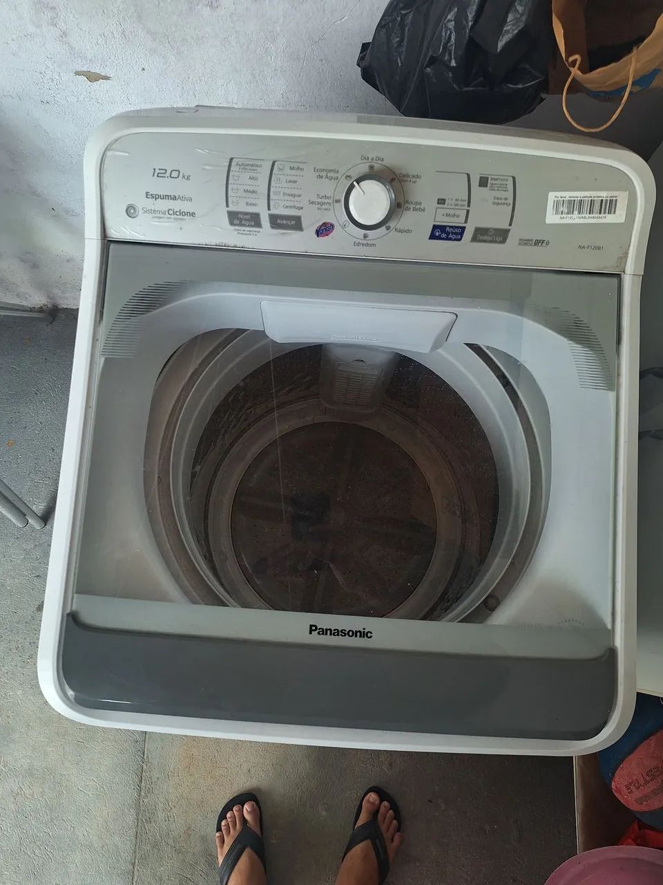 Máquina de Lavar Panasonic 12kg Centrifuga - Foto 2
