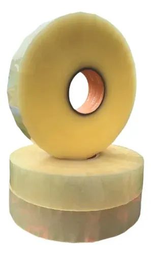 6 Rolos De Fita Adesiva Larga 48mm X 1200 Metros Industrial