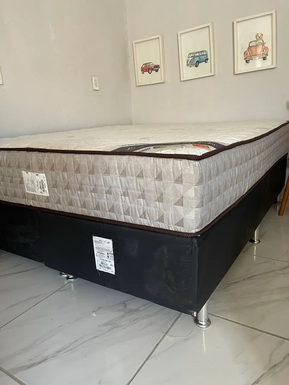 Cama Ortobom Box Casal Queen - Foto 4