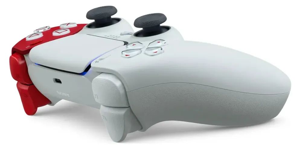 Controle Ps5 Sony Dualsense Edição Limitada God Of War Branco - Foto 3
