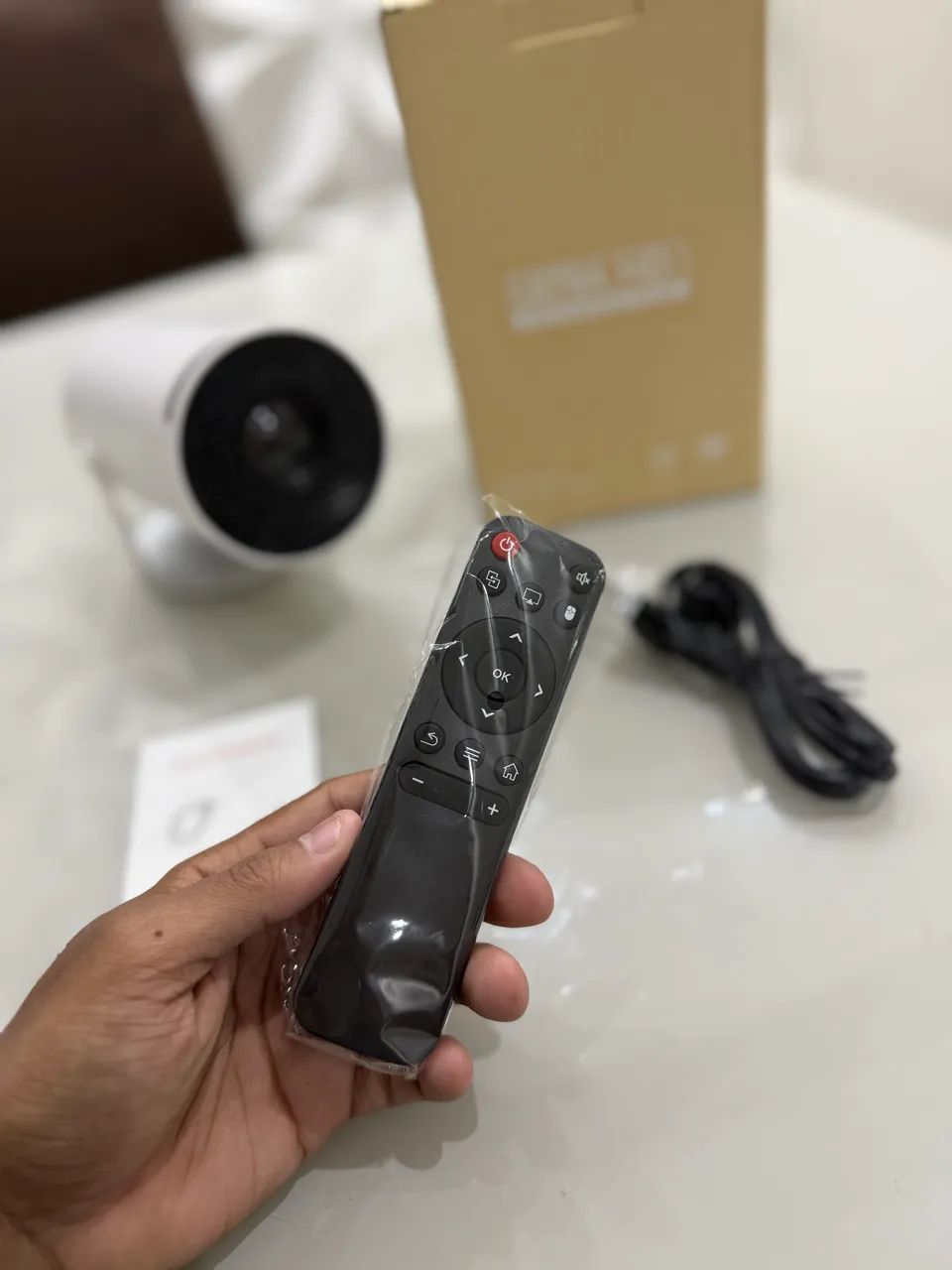 Projetor Portátil HD WiFi Android Netflix YouTube Lacrado - Foto 2