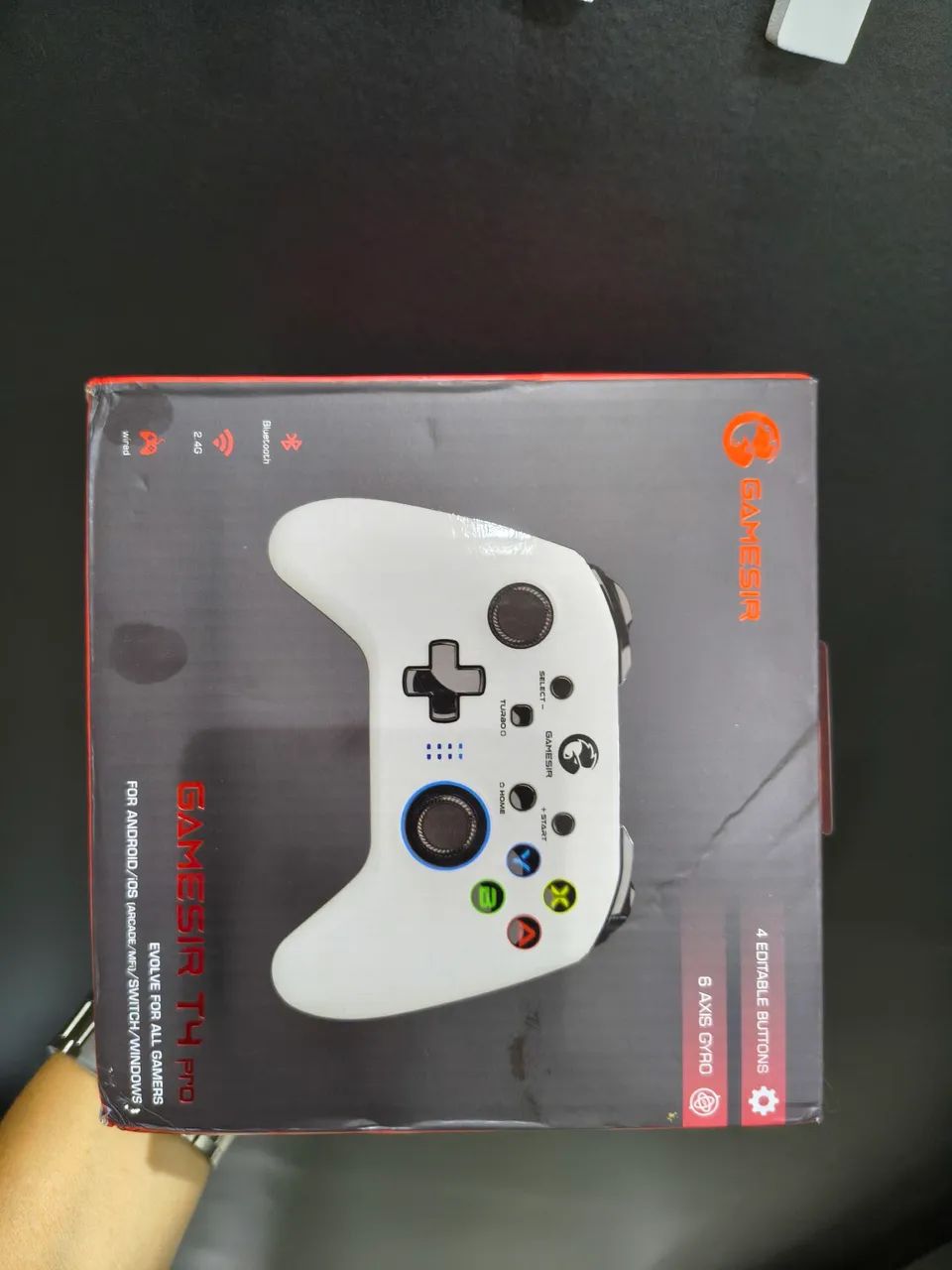 Vende novo lacrado controle GameSir T4 Pro ou Bluetooth<br>