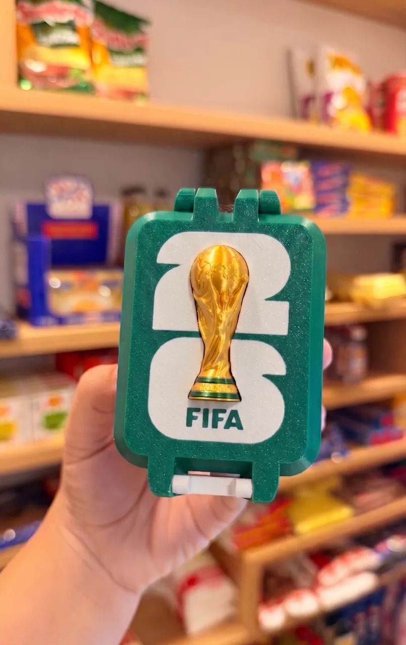 PORTA FIGURINHAS COPA DO MUNDO 2026 - Foto 3