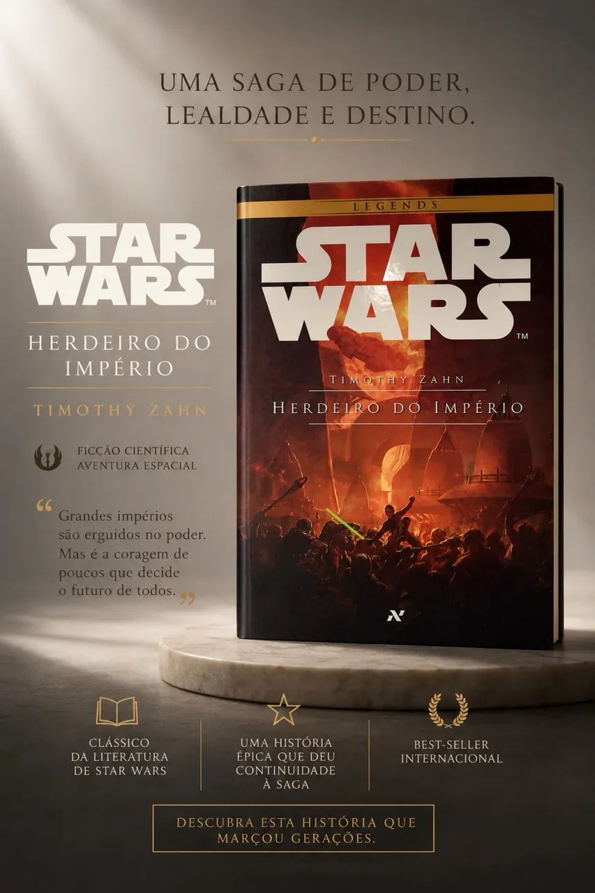Star Wars - Herdeiro do Império (Legends) | Bom estado