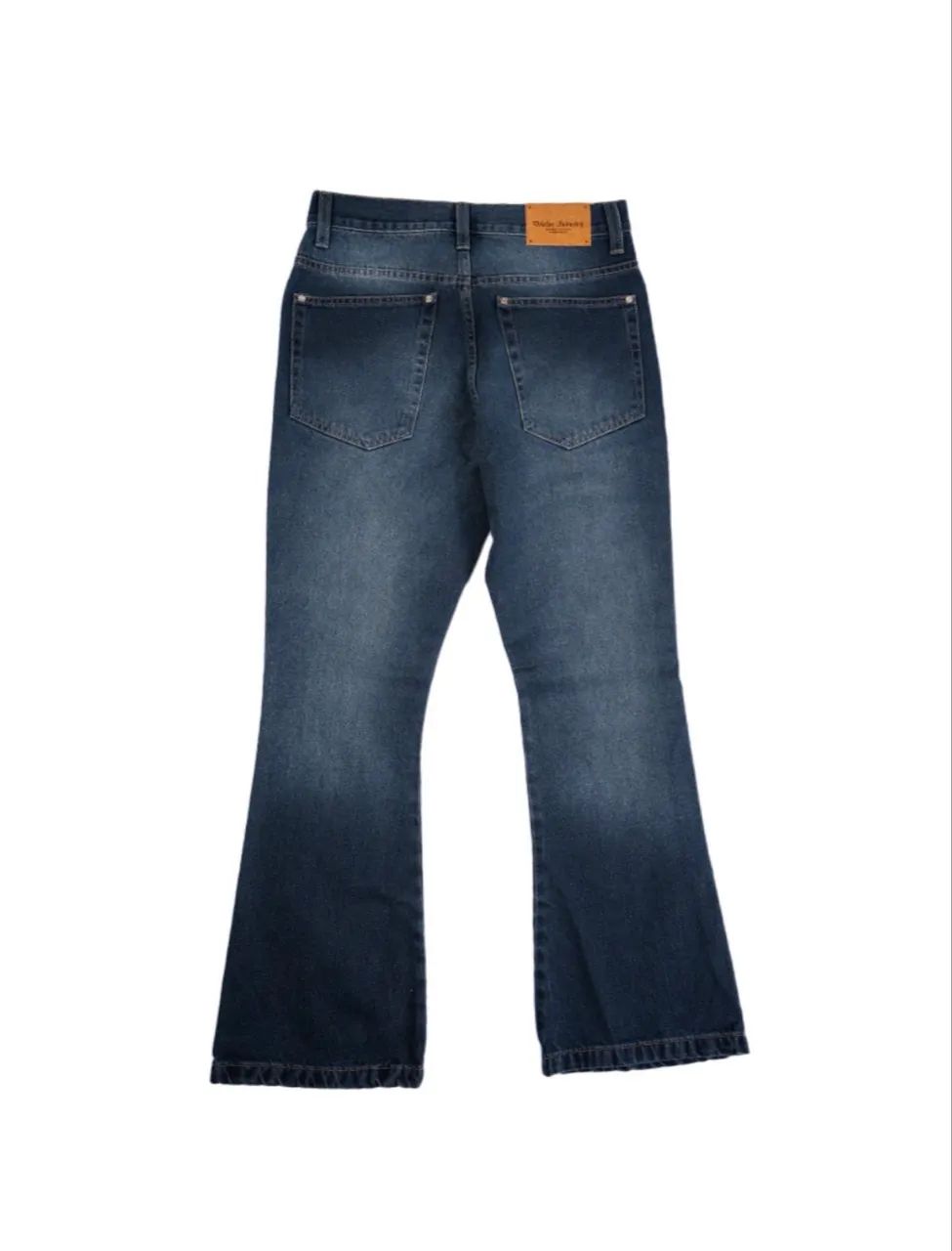 calça delafoe regular fit flare - Foto 2
