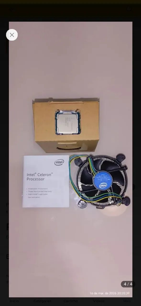 Processador G4900