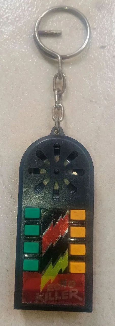 chaveiro eletrônico sonoro anos 80
