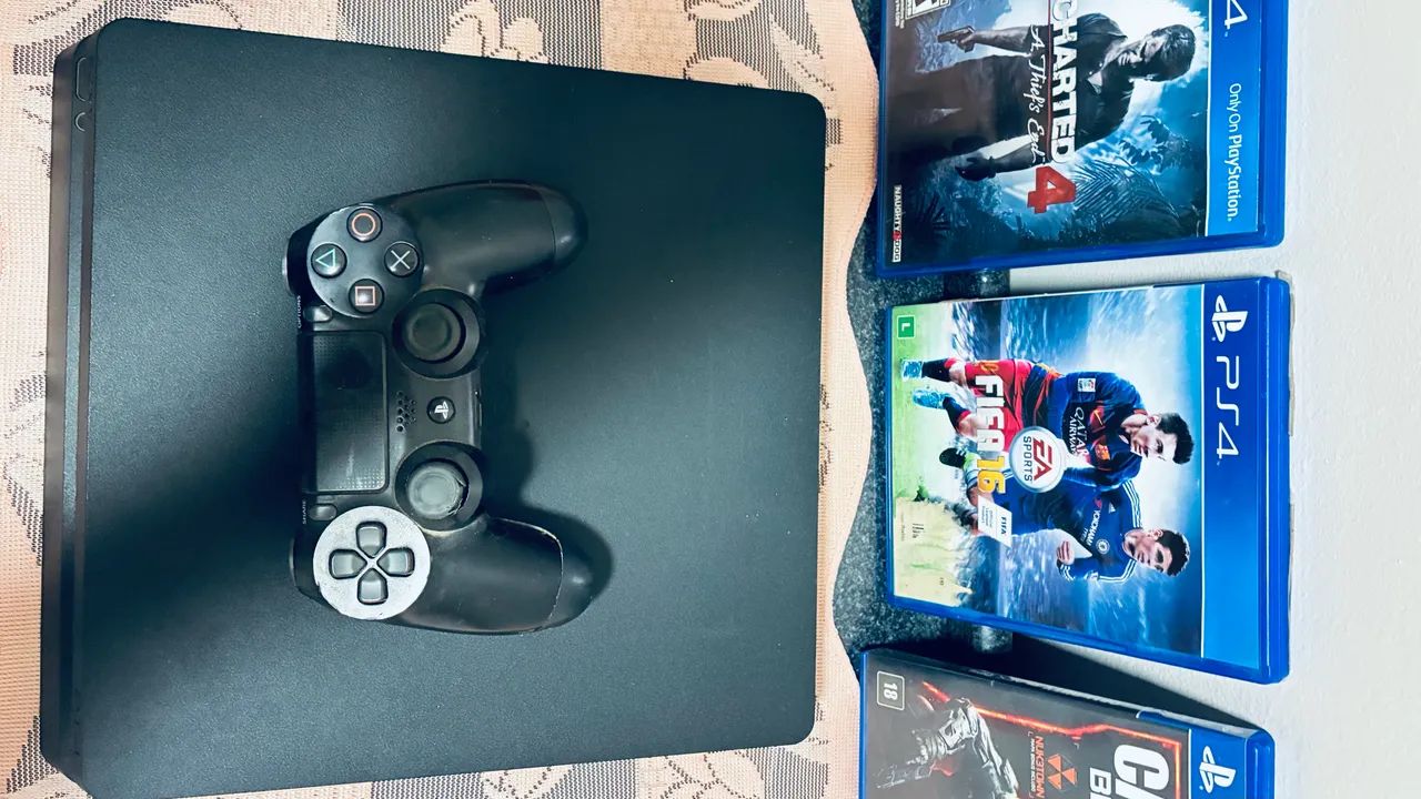 PS4 Completo - Conservado e Pronto para Jogar - Consoles de Vídeo
