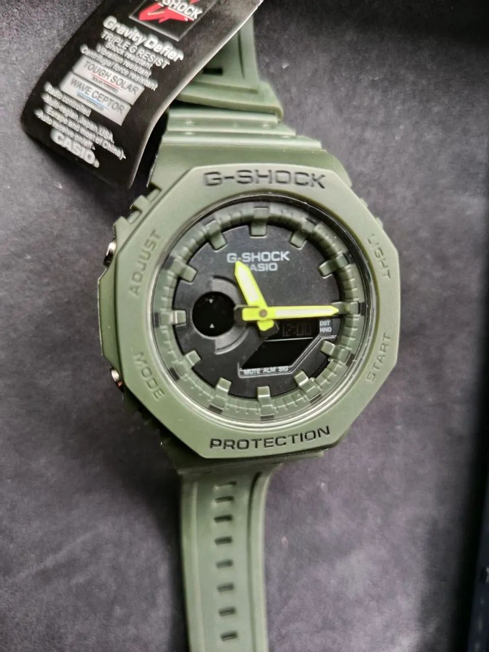 Relógio GShock Casio Verde militar 