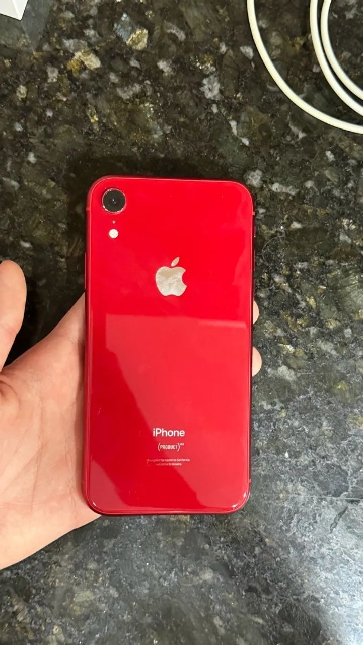 Iphone XR 64GB - Vermelho - Impecável - Celulares e Smartphones
