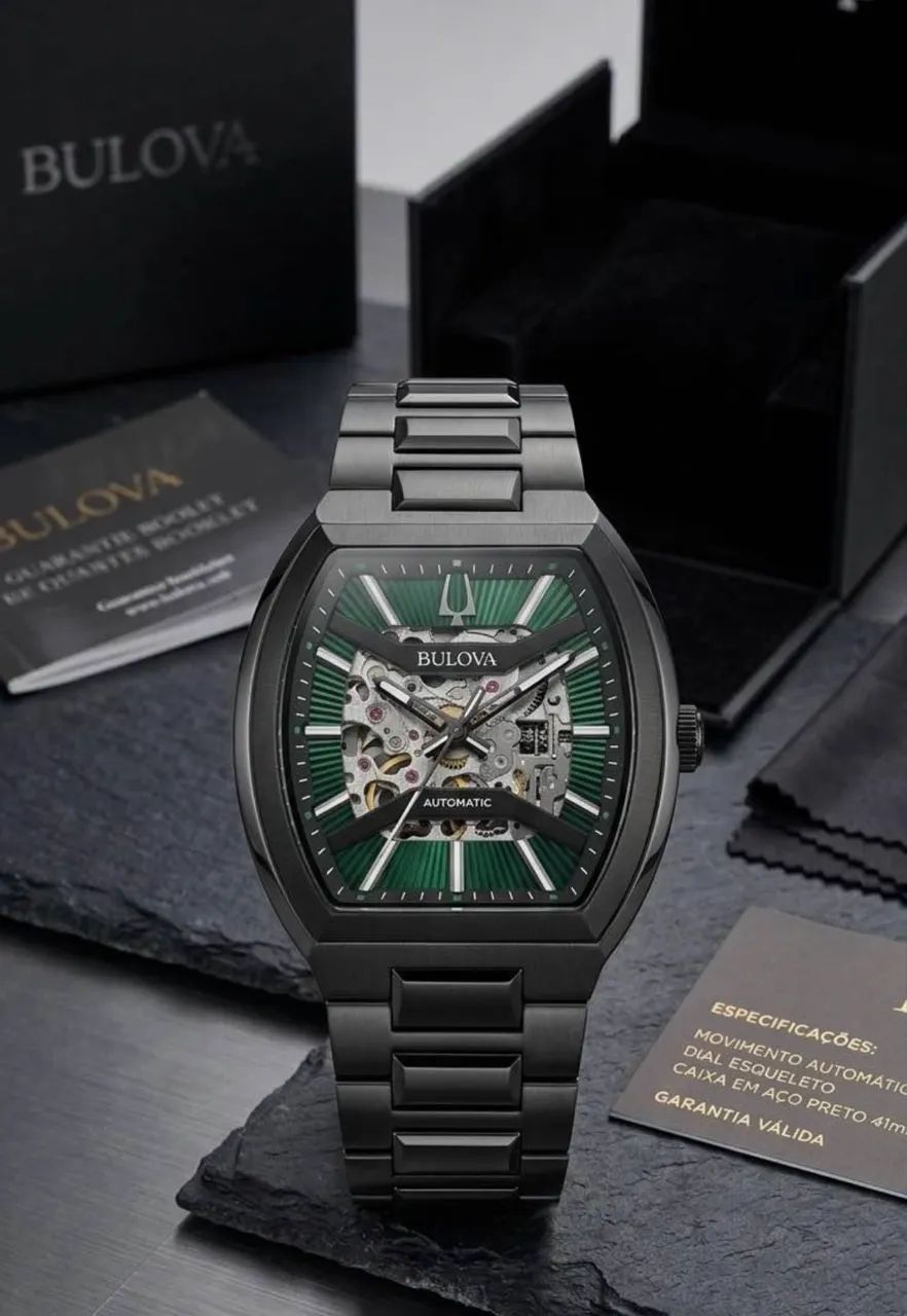 Relógio bulova Skeleton