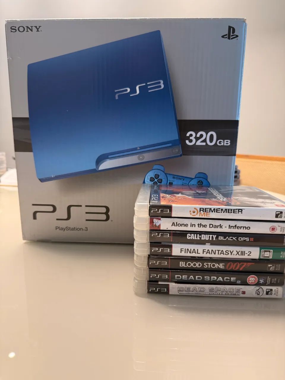 PlayStation 3 Splash Blue (CIB Serial) 