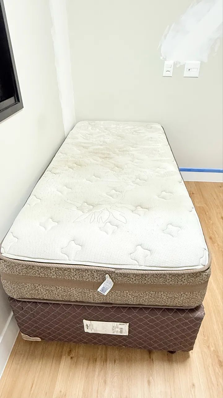 Base para Cama Box Solteiro com Cama Auxiliar de Molas Ecoflex - Foto 2