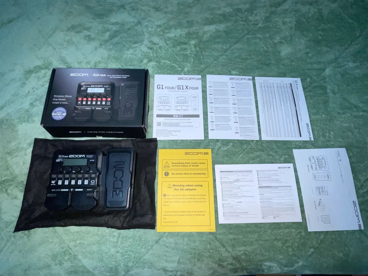 Pedaleira Zoom G1X Four