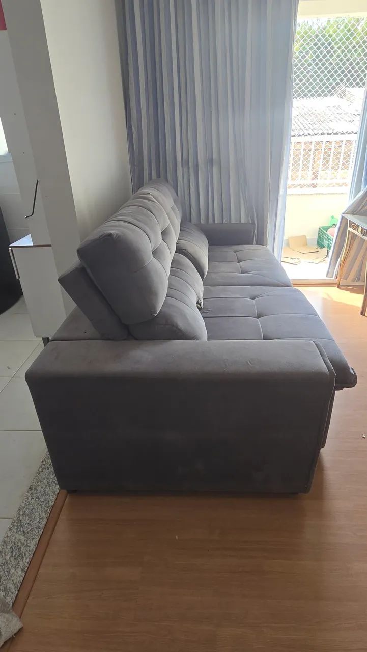 SOFA RETRATIL E RECLINÁVEL - Foto 2