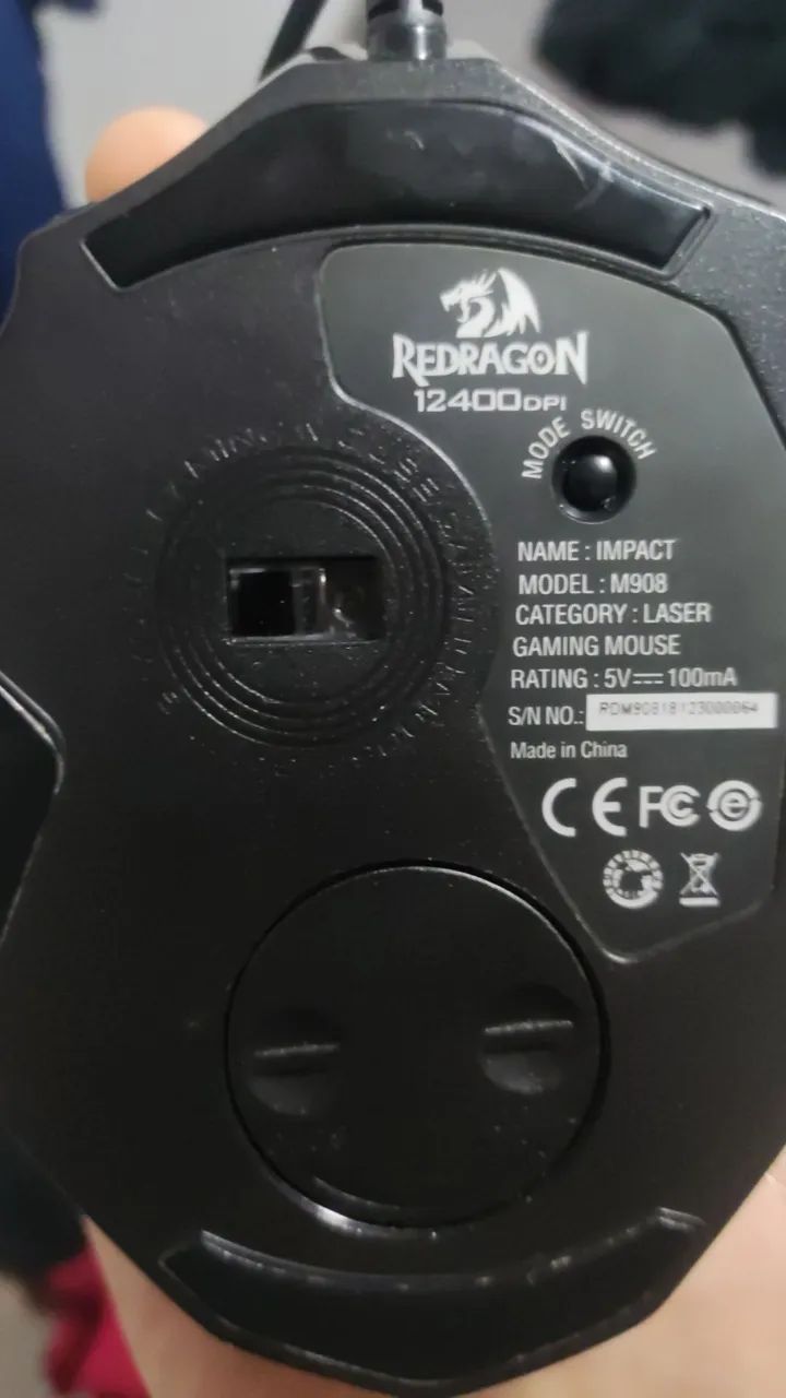 Mouse M908 Redragon