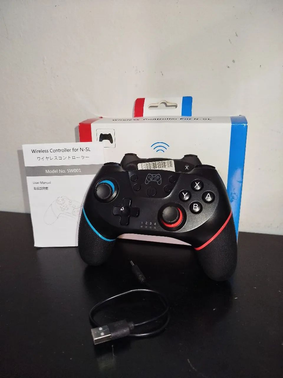 Controle pro wireless PC/NINTENDO SWITCH IMPECÁVEL 