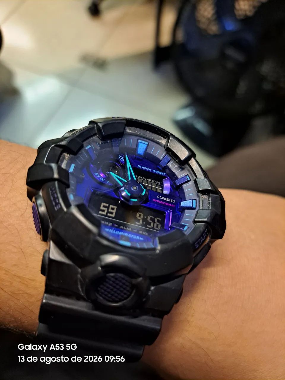 Relógio G Shock edição limitada Duas cores preto - Foto 2
