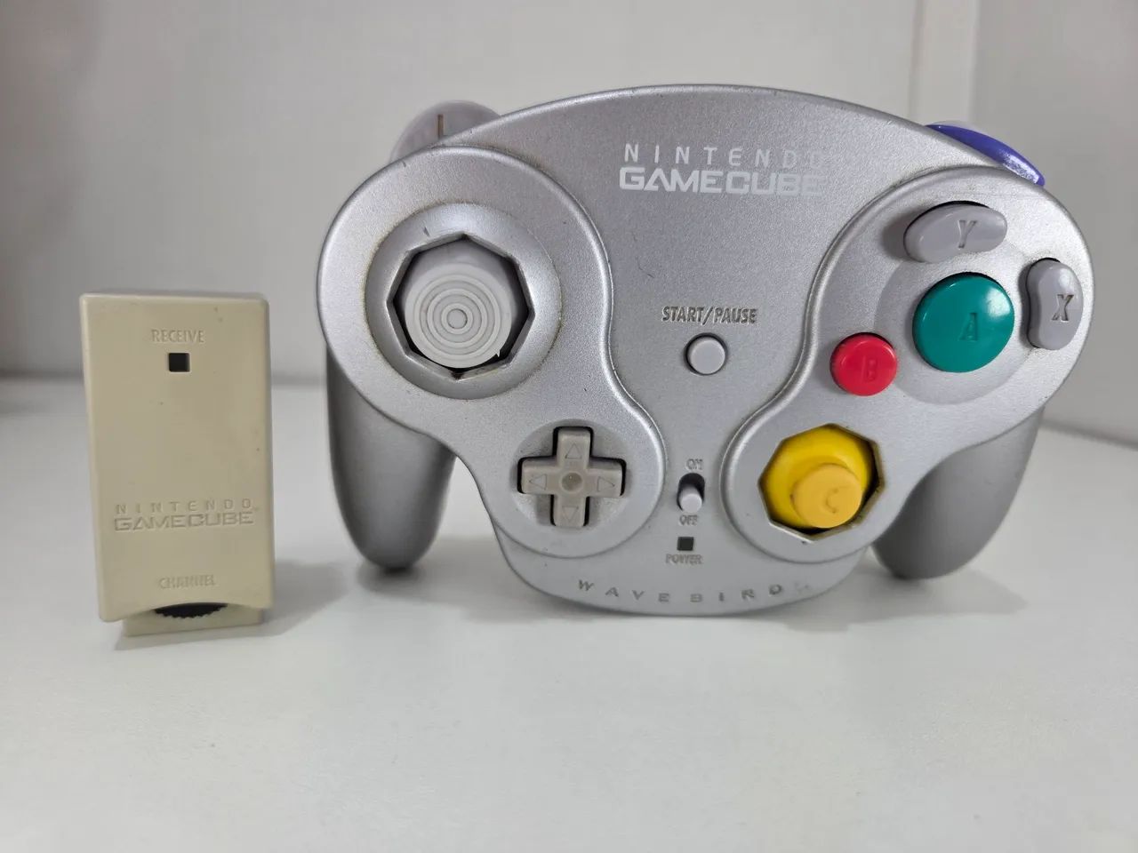 Controle Wavebird GameCube original sem fio (olx pay)