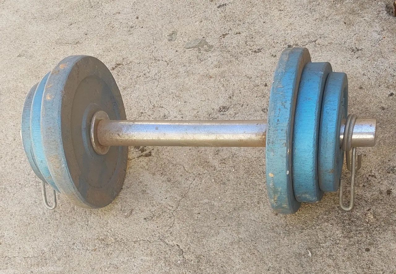 Halteres de academia, peso para ginástica  - Foto 4