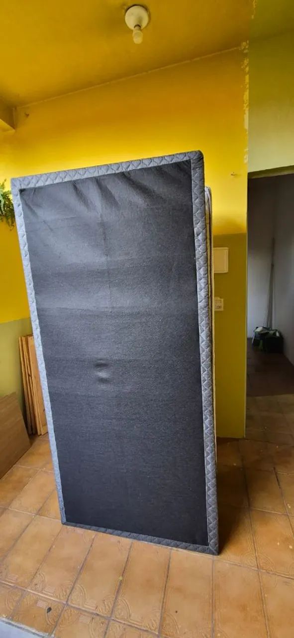 CAMA BOX COM COLCHÃO  - Foto 2