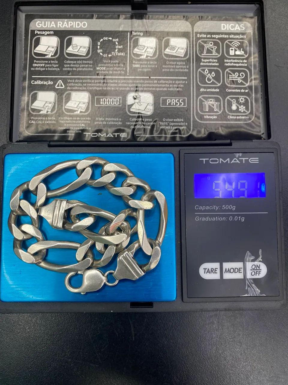 Pulseira de prata 