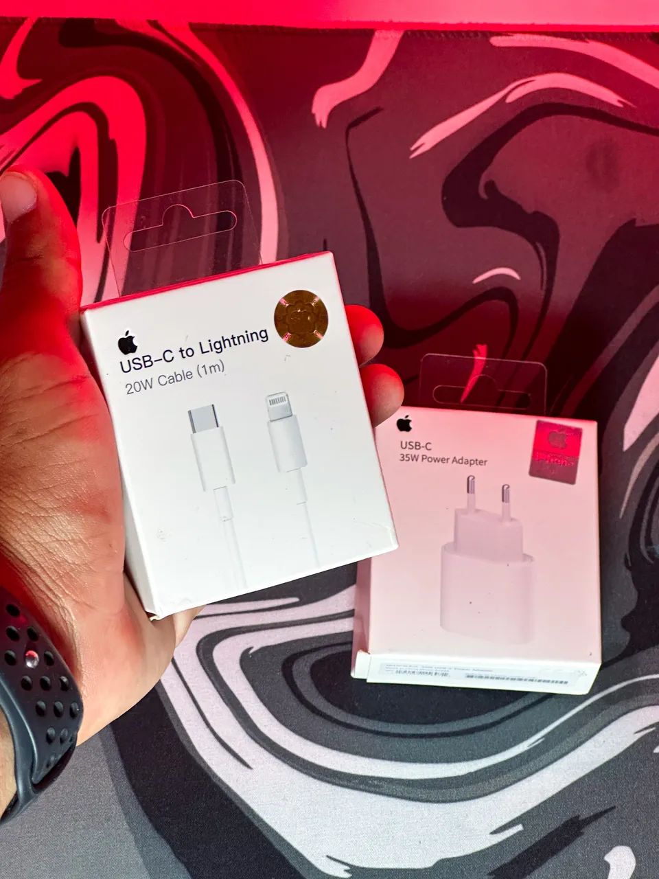 Carregador Apple USB-C 35W - Lacrado - Foto 2